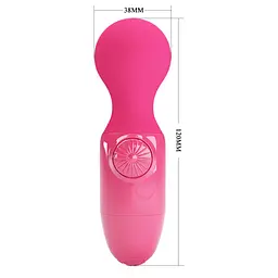 Вібромасажер Pretty Love Mini Stick Little Cute 12 см рожевий - мініатюра 8