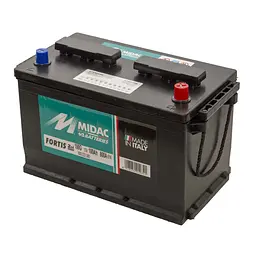 Акумулятор 6СТ-100A MIDAC FORTIS Asia, 12V, 100Ah (-/+) Євро, EN800А - мініатюра 3