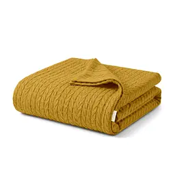 Плед-покривало Cosas Knitted Braid Summer косичка 200х220 см (Blanket_23Summer_KnittedBraid_200x220)