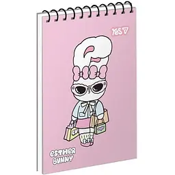 Зошит для записів Yes А7/80 од.спіраль Esther Bunny: Stay Chic ВДЛ
