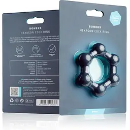 Ерекційне кільце BOners Hexagon Cock Ring - мініатюра 5