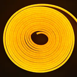 Комплект неонових стрічок LED NEON 2×5 м, жовта та синя, з блоком живлення і пультом - мініатюра 8