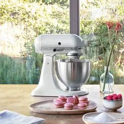 Кухонна машина KitchenAid Artisan 4,3 л 5KSM95PSEMC з відкидним блоком колір хром - мініатюра 4