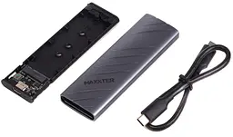 Зовнішня кишеня Maxxter EHDE-2280S-01, чорний (EHDE-2280S-01) - мініатюра 3
