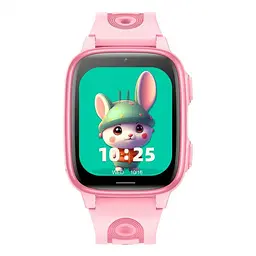 Смарт годинник-телефон дитячі Wonlex CT23 з відеодзвінком WI-FI GPS SIM-карта Pink (18355) - мініатюра 2