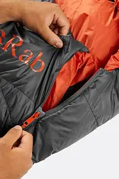 Спальник Rab Ascent 500 Regular Dark Grey L лівий (1033-RB QSD-35-GRH-REG-LZ) - мініатюра 5