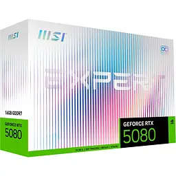 Відеокарта MSI GeForce RTX 5080 16G EXPERT OC [912-V531-438] UA [148265] - мініатюра 19