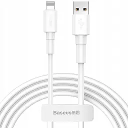 Кабель Baseus Mini Cable USB to Lightning 2.4A 1m CALSW-02 White