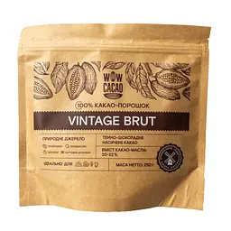 Какао-порошок WOW CACAO Vintage Brut - мініатюра 4