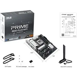 Материнська плата Asus (PRIME B840-PLUS WIFI) - мініатюра 8