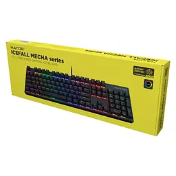 Клавіатура Hator Icefall Mecha Rainbow USB Black (HTK104UA) - мініатюра 6