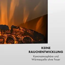 Електричний камін Klarstein Lausanne Vertical 1000/2000 Вт (10032892) - мініатюра 5
