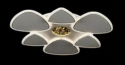 Люстра стельова LED Splendid Ray L2640/560/6+1, 112W, білий, сучасний стиль з пультом, димер - мініатюра 3