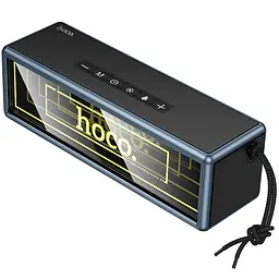 Bluetooth Колонка Hoco HC40 Luz sports Black - мініатюра 3