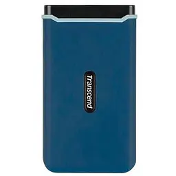 Зовнішній накопичувач SSD 500Gb Transcend ESD370C USB 3.1 темно-синій