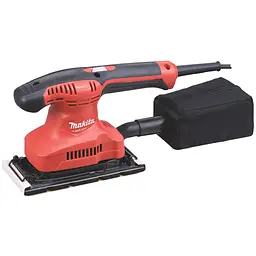 Makita Вібраційна шліфмашина M9203, 190Вт, 92x185мм, 12000 об/хв, 1.4 кг
