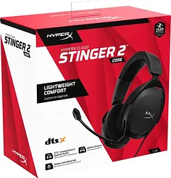 Ігрова гарнітура HyperX Cloud Stinger 2 Core Wired Black (683L9AA) - мініатюра 6