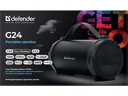 Портативные колонки Defender G24 Black (65124) - миниатюра 5