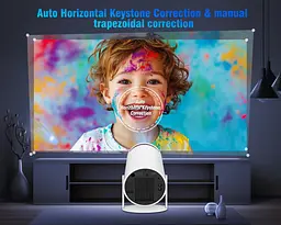 Проектор Alwtniet HY300 HD Wi-Fi Bluetooth Android 11 - мініатюра 4