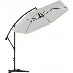 Садова парасоля GardenLine GAO1497 з LED підсвіткою Gray [144768] - мініатюра 2