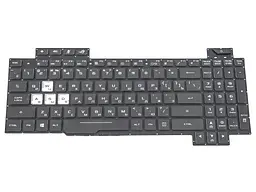Клавіатура для ASUS GL504, GL504GM, GL504GS, GL504GV, GL504GW, V170162FS1 (RU Black з RGB підсвічуванням). Оригінал. - мініатюра 3