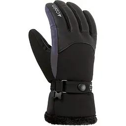 Рукавички жіночі Cairn Elena Pure R Women 6 Чорний-Сірий