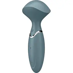 Вібромасажер Satisfyer Mini Wand-er Grey