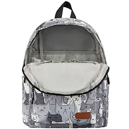 Рюкзак для ноутбука 2E 13" TeensPack Cats, Grey (2E-BPT6114GC) - мініатюра 7