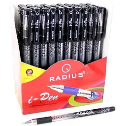 Ручка масляна RADIUS чорний I-Pen, 0,7мм