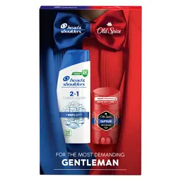 Набір косметики Old Spice Твердий дезодорант Captain 50 мл + Шампунь Head&Shoulders 2-в-1 Основний догляд 330 мл (8700216614740) - мініатюра 2