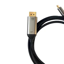Кабель CABLETIME USB Type-C to DisplayPort (сумісний з Thunderbolt 3/4) 1.8m 4K/60Hz для MacBook/iMac - мініатюра 2