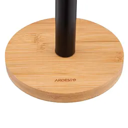 Тримач для паперових рушників Ardesto Midori AR-0913-BB 15х34 см чорний - мініатюра 3