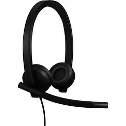 Навушники Logitech гарнітура спеціалізована H570e Corded Stereo USB-C (981-001431) чорна