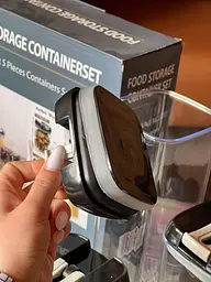 Набір контейнерів food для зберігання сипких круп та продуктів герметичні харчові ємності 5 шт - мініатюра 7