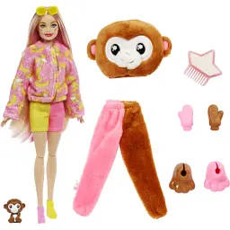 Лялька Barbie Cutie Reveal Друзі з джунглів Мавпеня (HKR01) - мініатюра 2