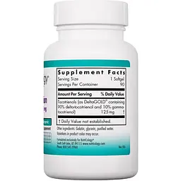 Дельта-фракція токотріенол Nutricology Delta-Fraction Tocotrienols 125 мг 90 капсул (ARG-56670) - мініатюра 2