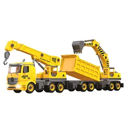 Конструктор Otamanko Автоконструктор 3-в-1 Будівельна служба Кран (FY003A (yellow))
