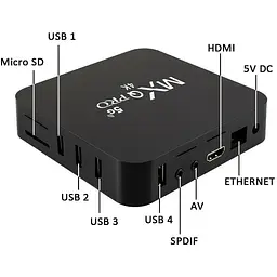 Приставка TV-Box MXQPRO 4K 5G XPRO 4/64 (41557-15751_737) - мініатюра 5