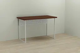 Комп'ютерний стіл Ferrum-decor Майк 75x140x70 білий ДСП Венге 32мм (FRD-105992)