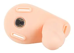 Подвійний страпон Vibrating Double Strap-On 15.7 см тілесний - мініатюра 6