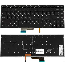Клавіатура для ноутбука XIAOMI (Xiaomi: 15.6) rus, black, без фрейму, підсвічування клавіш(оригінал) - мініатюра 2