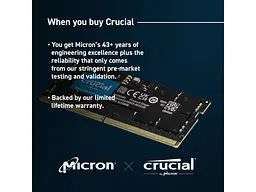 Пам'ять для ноутбука Crucial DDR5 SO-DIMM 2x48Gb CT2K48G56C46S5 - мініатюра 3