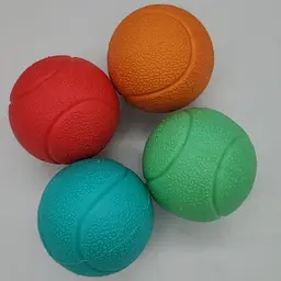 Малий баскетбольний м'яч для собак зі звуком Bonny TPR Pet Teething Dog Chew Toy, S Зелений - мініатюра 4