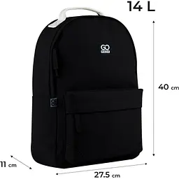 Рюкзак GoPack Education Teens 147 чорний (GO25-147M-8) - мініатюра 3