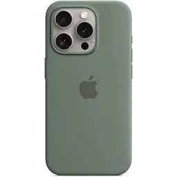 Чохол-накладка Apple Original Silicone Case with MagSafe iPhone 15 Cypress