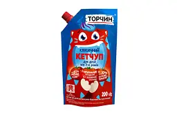Кетчуп "Дитячий Класичний" ТМ "Торчин", 200 г