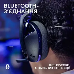 Гарнітура Logitech G321 Lightspeed Black (981-001563) - мініатюра 5