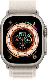 Смарт-годинник Apple Watch Ultra 49mm Titanium Case with Starlight Alpine Loop Medium [MQF03/MQFR3] [72525] - мініатюра 4