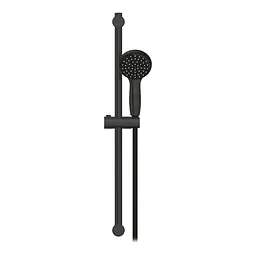 Термостат для ванни Grohe QuickFix Start Black + Душовий гарнітур Vitalio Start 100 UA303907T1, Чорний матовий - мініатюра 4