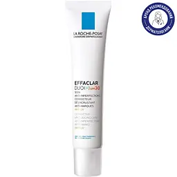 Коригуючий засіб проти недоліків і слідів постакне La Roche-Posay Effaclar Duo SPF30 для жирної проблемної шкіри 40 мл - мініатюра 2